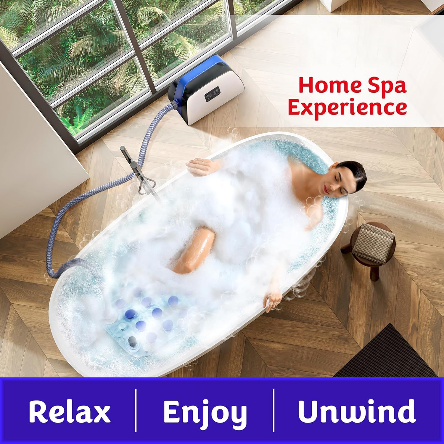 Velvara™ Luxury Bubble Bath Mat