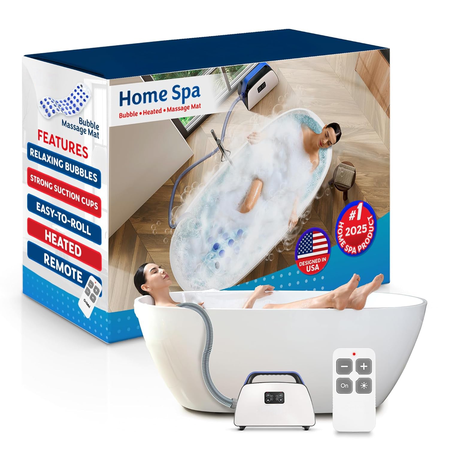 Velvara™ Luxury Bubble Bath Mat